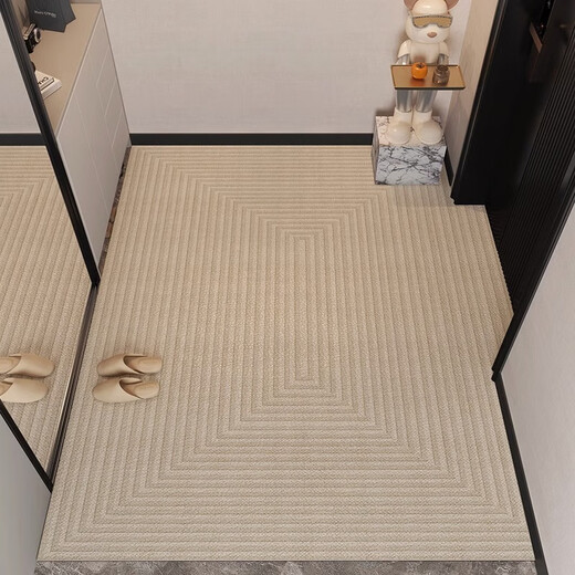 Hua Fei Hua entrance door floor mat is stain-resistant, no-wash, wipeable, PVC door mat, door mat, can be cut, entrance door, Morris-9A 120cm140cm