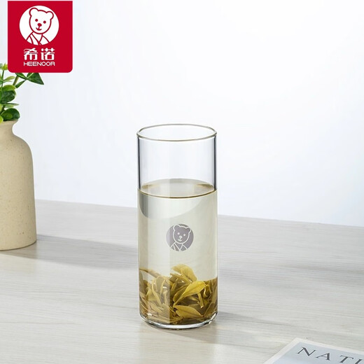 Heenoor Heenoor open cup ml transparent thickened milk cup XN-9909 drinking cup beer cup tea cup 445 glass 3 pieces 445ml 0 pieces