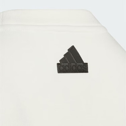 阿迪达斯 （adidas）胜道潮流 24冬青少年加绒圆领卫衣拼色保暖运动休闲套头衫 JI6189 104码