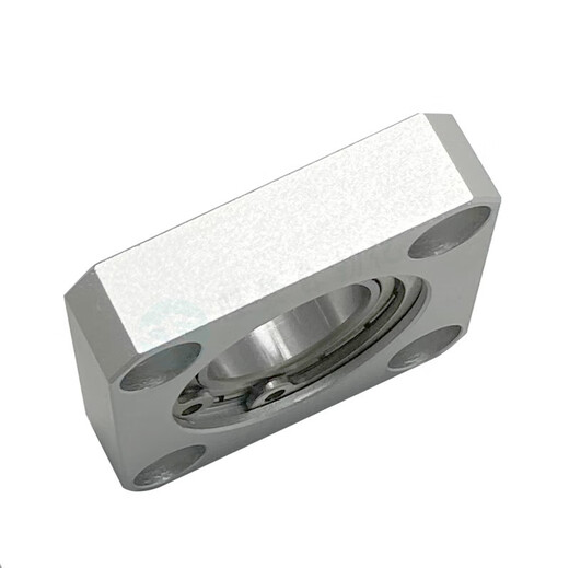 SBASA-Lagersitzbaugruppe mit Schnallenring, Einzellager, Stützsitz aus Aluminiumlegierung, quadratischer Flansch, Buchsentyp, fester Sitz, quadratisch/Innendurchmesser 15-6202ZZ-17