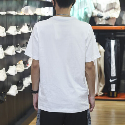 Adidas Neot Shirt Men's 2023 Été Nouvelle vêtements de sport tricotés confortables respirants rond cours à manches courtes HC9711 White L