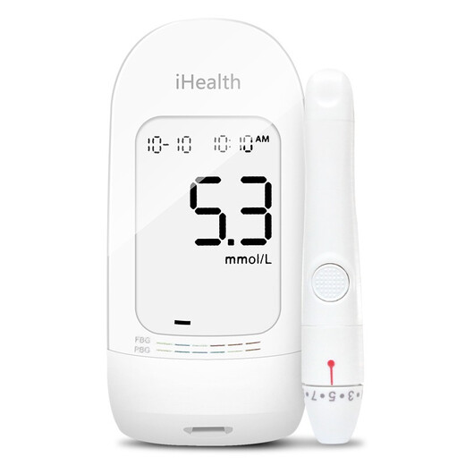 iHealth血糖试纸 EGS-2000 适用AG605/695/607血糖仪 血糖仪AG-607+采血笔
