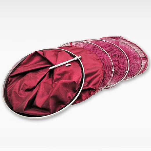 AUBELO fish protection net anti-hanging quick-drying stainless steel double circle fishing net pocket fish basket fish protection bag fish library wild fishing protective fish net stainless steel double circle 33*1.7 meters (free 3 gifts)