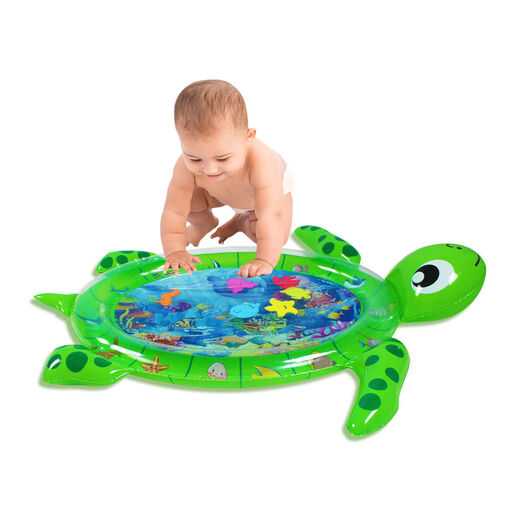 Inflatable children's toy turtle patting water mat baby crawling water mat baby intellectual education toy water mat