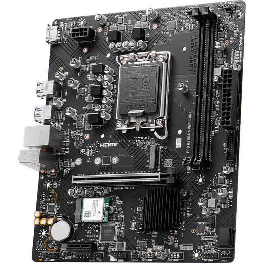 Intel (Intel) 12th/13th generation Core CPU MSI H610 motherboard CPU set Board u set MSI PRO H610M-S WIFI D4 i5-12400F boxed