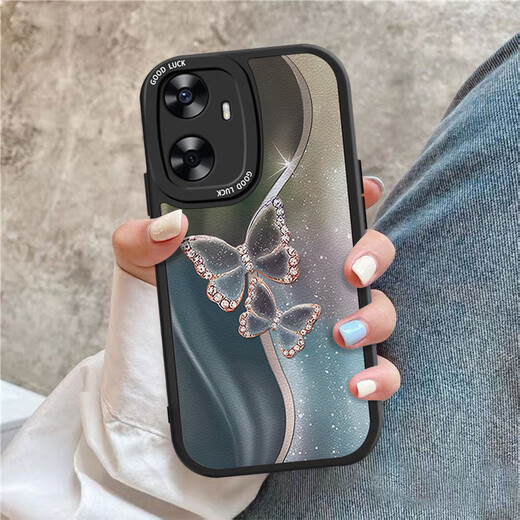 灏吉臻灏吉臻 适用华为Mate60新款手机壳Mate50Pro时尚40潮流30EPro网红 k679闪粉蝴蝶(紫色)+纳米软 华为Mate50Pro