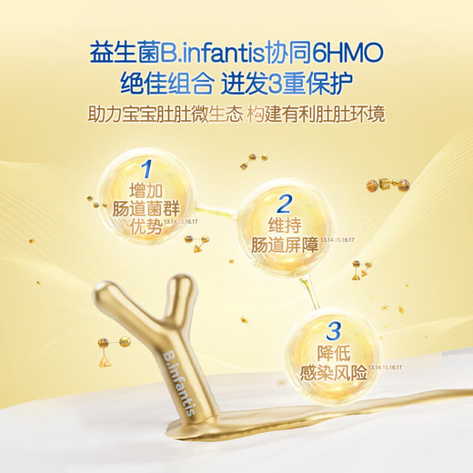 雀巢（Nestle）雀巢BEBA至尊贝巴至尊版添加6种HMO婴幼儿高端配方奶粉新版包装 3段单罐830g(12月+)效期至26-10