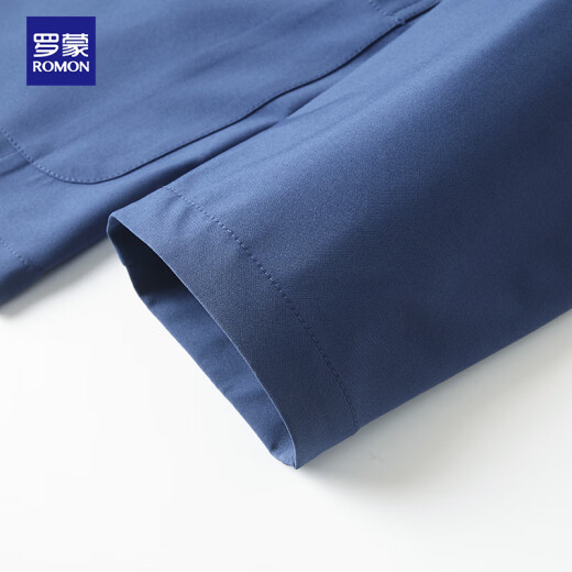 罗蒙【冰丝无痕】防晒衣西服男士夏季防紫外线休闲西装外套皮肤衣男装
