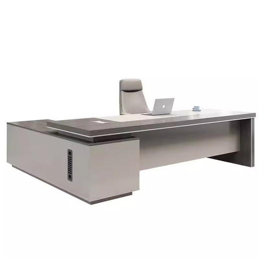 Outa boss desk office desk simple modern president desk manager supervisor desk and chair combination front desk new office furniture 1.8 meters + side cabinet