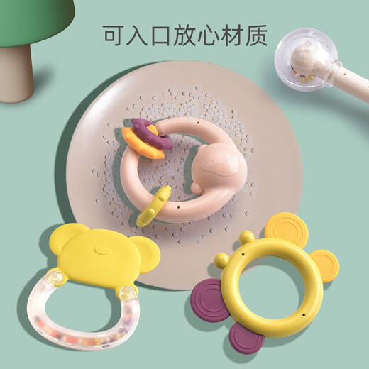BFUBFU Baby Toy Rock Hand-Rock REBADOR REFORTA Glue de dientes Comfort de juguete Baby Baby Regalo 0-1 años
