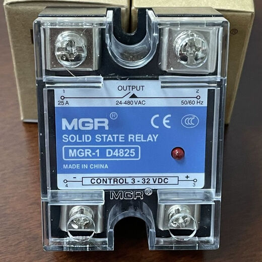 MGR 单相固态继电器MGR-1 D4810 4825 4840 4860直流控交流48100A MGR1D4840