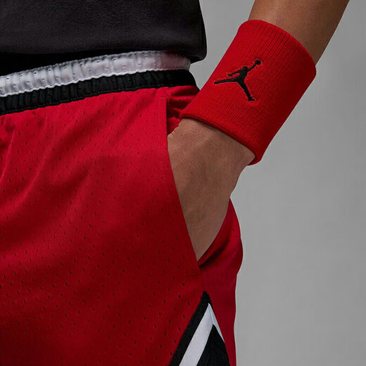 耐克（NIKE）短裤男裤夏季运动裤Jordan篮球训练健身裤子透气休闲五分裤 DX1488-687红色 2XL