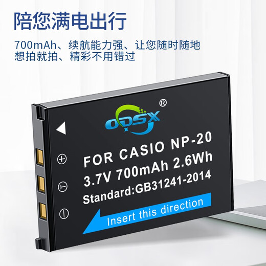 奥德盛（ODSX）好易通  电子词典  NP-20\/C 充电 电池 充电器 两电套装 （电池X2） 9888S