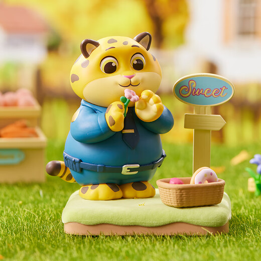 名创优品（MINISO）迪士尼疯狂动物城秋日庄园手办盲盒桌面摆件玩具周边生日礼物单盒