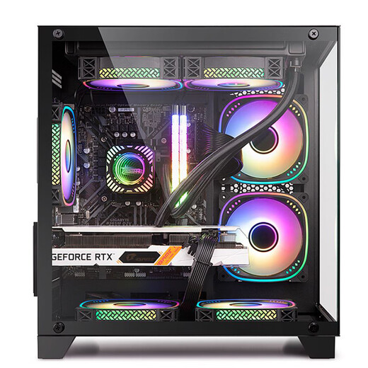 Colorful Sea View Host i5 12600KF/RTX4060Ti 5060TI Black Myth Wukong E-Sports Game Design Office Computer Host Desktop Assembly Machine with One 12400F丨32G丨1TB丨4060TI