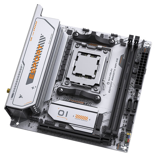 铭瑄MS-eSport B650ITX WIFI ICE电脑主板+AMD 锐龙 9 9900X处理器主板CPU套装