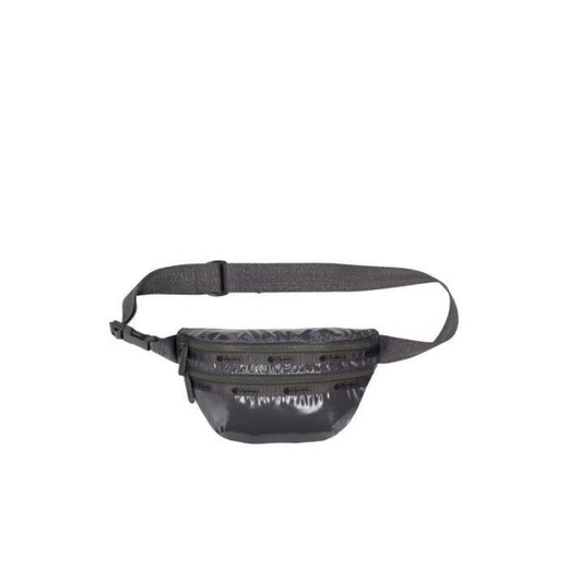 LeSportsac waist bag double-layer pocket gray glossy tear-proof wear-resistant and durable adjustable Chinese Valentine's Day gift os