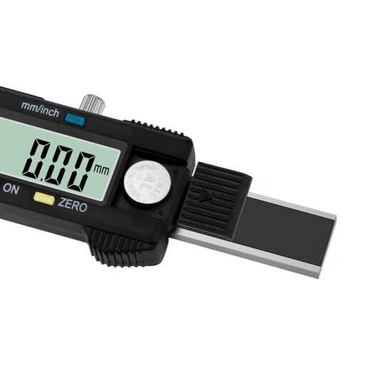 Three-quantity thin rod digital display depth gauge deep hole groove measuring instrument 0-150mm thin rod depth gauge 0-50 JD0003 thin rod digital display depth gauge 0-150mm