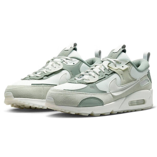 耐克（NIKE）女鞋夏季新款运动Air Max气垫缓震运动休闲鞋网面透气跑步鞋 DM9922-105/灰色 36