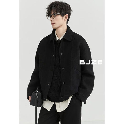 Piaget Zall Camel Wool Customized Wool Double-sided Wool Jacket Men's Commuting Jacket 2024 Autumn and Winter New Z441837 Rainstorm Gray XL 180