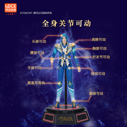 Lingdong Creative (LDCX) Douluo Continente Super Candidacia Tang San Xiaowu Animación Modelo periférico 1105-OSCAR