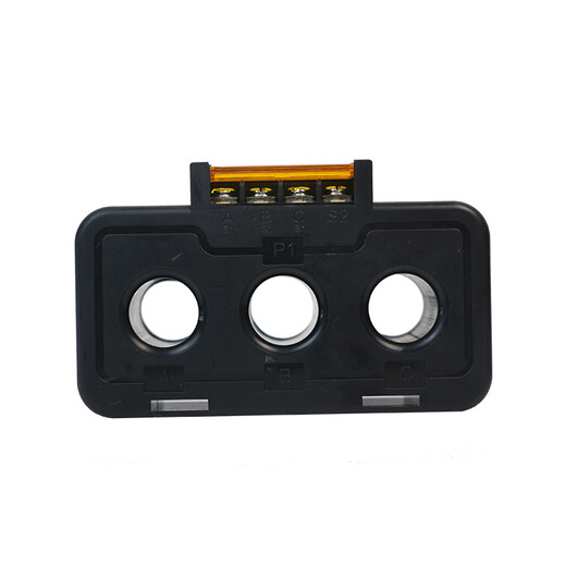 Three-phase integrated current transformer, accuracy 0.5, micro-small AC combined type 50/5 100/5 800/5 aperture 17.5mm 50/5A