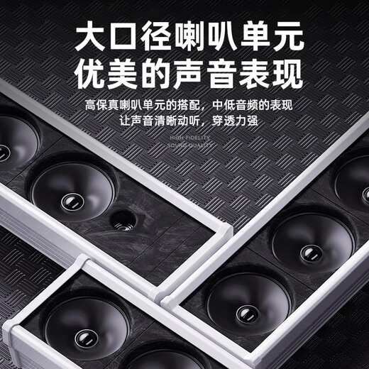爱国者30W防水音柱室外音响功放 店铺户外专用壁挂音箱学校公共广播喇叭商用