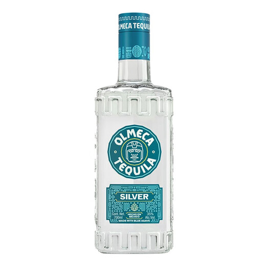 OLMECA Olmeca Omega Silver Label Tequila Silver Label Tequila Mexican imported wine one bottle per size Omega Silver Label Tequila 700mL 1 bottle