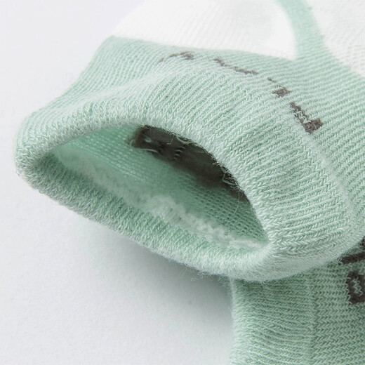 David BELLA (DAVE/BELLA) [Two pairs] Children's clothing, fashionable lace children's socks, girls' short socks, new summer boys' baby socks, gray-green group DBX16787 11CM (recommended foot length 12-14cm)
