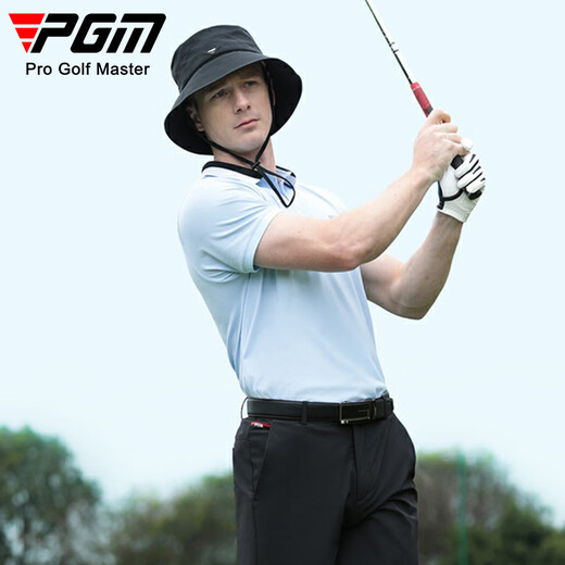 PGM Golf Ropa de golf de la camiseta de la camiseta elástica de la camisa elástica de la altura de verano para hombres.