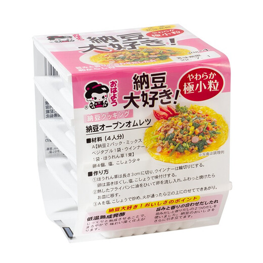 山田纳豆日本进口即食纳豆日式美味拉丝拌饭速食山田小粒中粒纳豆 柔软小粒 728g 4组16盒(内含酱油+芥末酱）