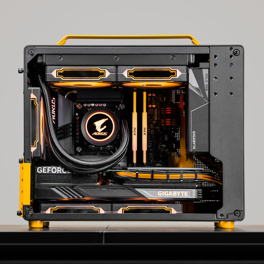 GIGABYTE premium host-RTX5080/5070Ti/5060TI16G Magic Eagle overclocking/intel Core U7 265KF/U5 245KF-Qiao Sibo Z20 portable desktop computer 5 i5 14600KF丨9060XT 16G