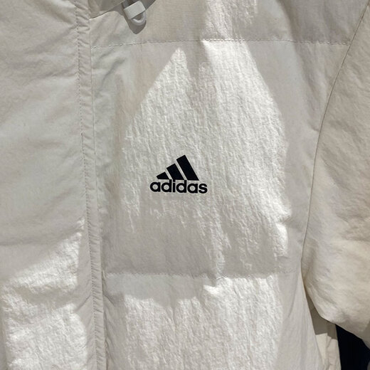 Adidas down jacket men's new winter sports and casual windproof clothing outdoor thickened warm down jacket IZ4884 white S
