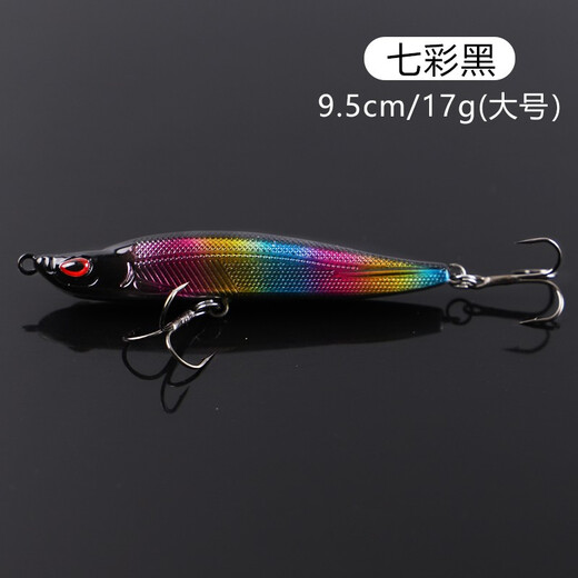 Jemis Lure Lure Bait Set Submersible Pencil Minnow Freshwater Long-Range Projection Luminous Lip Tip Designed to Kill Sea Fishing Bass Red Tail False Bait Simulation Bionic Bait 11g 5 Pack [5 Different Colors] You Can Remark the Color