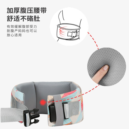Beiyou Baby Strap Multifunción Strap frontal de tacón Four Seasons recién nacidos Correa simple de verano Belt geométrico Patrón 3-36 meses