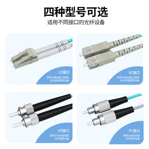 Nokoxin Telecommunications Grade Fibre Cable Om3 10 Gigabit Multimode Dual Core Faser Jumper LC-LC gepanzerte Faser-Sprungfaser für Anti-Bending-Maschinenraumtechnik Spezialfaser-Springfaser-Panzer 10 Gigabit Multimode Dual Core LC-SC (OM3) 20 Meter