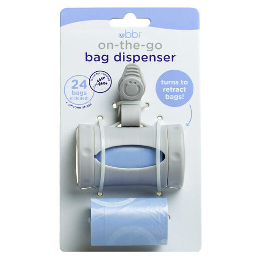 Ubbi portable diaper bag storage box travel size 48 lavender sachets