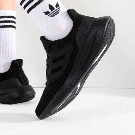 
Adidas men's shoes 2025 summer new PUREBOOST 25 sports shoes cushioning running shoes low top casual shoes IF4840 black 36