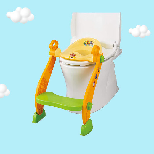 ANPANMAN Bread Superman Step-Assisted Toilet Toilet Assisted Removable Anti-Slip Gift for Children