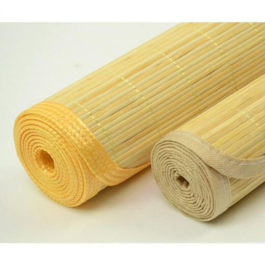 Buhe original bamboo mat single mat student dormitory military training school summer mat bed straw mat bunk bed 0.9m ordinary mat 90*200 0.9m bed