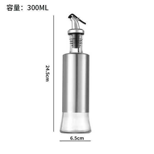 Hühnchen Bao Großhandel essbare Ölflasche Gewürzflasche Sesam Öl Sojas Sauce Essig leerer Flasche Press Typ Oil Topf Glasöl Flasche Hersteller 200 ml Scale Andere