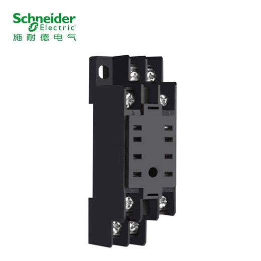 Schneider Electric intermediate relay RXM with base 8 pins 2 open 2 closed 24VDC 5A 24V with LED indicator RXM2LB2BD+RXZE1M2C