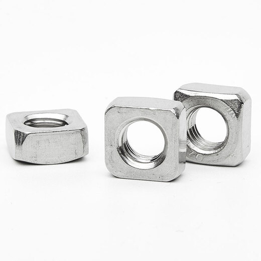 Jinggong stainless steel square nut square nut thin nut square nut square nut square nut 20% off M4*7*3 50 pieces 201 material