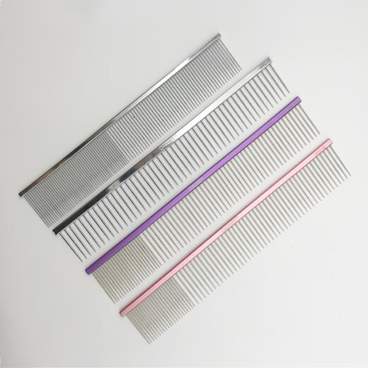Chongyuan Chonry Chongyuan CY pet grooming piano comb, plucking, knotting and styling straight comb C245 C225 C245 24.5cm full width comb