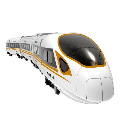 Light rail double eagle remote control car train subway train track simulation high-speed rail Fuxing model electric toy can open the door voice station announcement Harmony EMU boys and girls children's birthday gift Fuxing E681-001