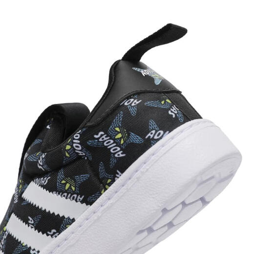 阿迪达斯 （adidas）三叶草男青少年SUPERSTAR 360舒适户外休闲鞋 IG9896 28
