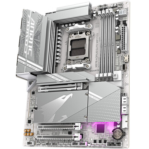 Gigabyte AMD 9000 Series Ryzen R9 9900x3d/9950x3d en caja con B850m/X870 Falcon/Demon Eagle/Ice/Ice Sculpture/Super Talling Plothboard CPU Conjunto X870 A Elite WF7 ICE WF7