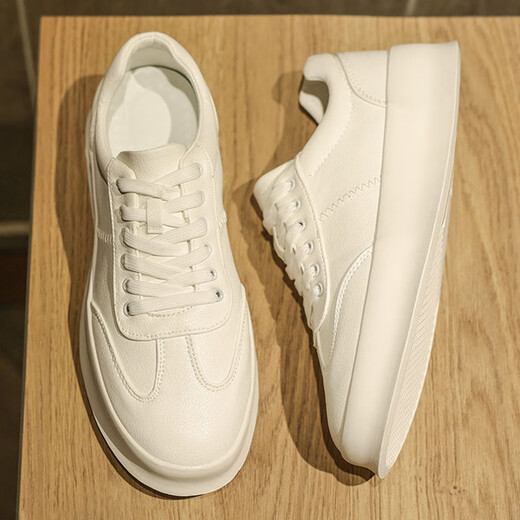 VCKLLV Fashion New Men's Shoes Men's 2024 NUEVA FAMINA VERSATILE VERSATILE SULE AMOTRADO CORRAL CASA SHAPOS WHITE Men White VCKLLV878 [Código estándar] 43