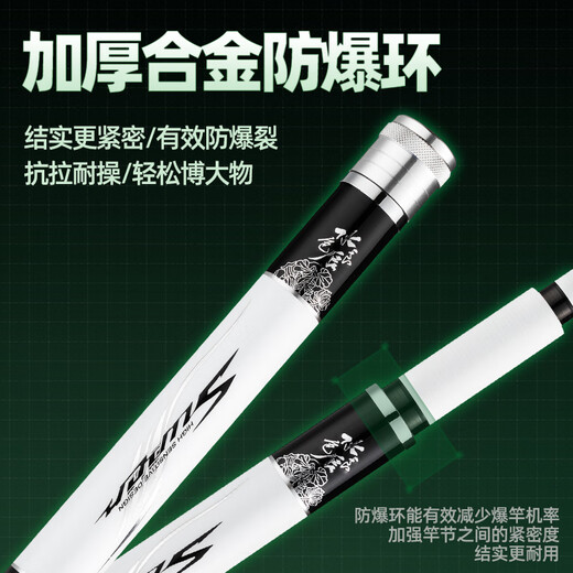 Guangwei (GW) 2.7-meter fishing rod hand rod water color good time war second generation ultra-light and ultra-hard 28-tone fishing rod comprehensive large silver carp and bighead carp rod