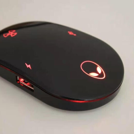 网咖网吧电脑桌面开关USB接口开机按钮,电脑外置开关台式电脑 螺杆1.1米 黑色红光